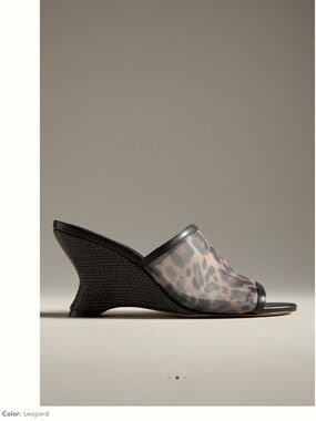 Maeve Mesh Wedge Heels